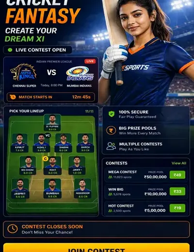 C18bet (c 18 bet) fantasy cricket & matchday visual 3